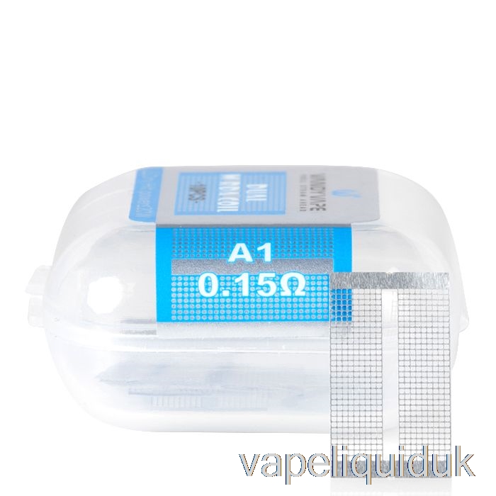 Vandy Vape M MESH SHEET Coils (10 Sheets) M V2 RDA COIL - 0.15ohm A1 DUAL M COIL (10pc) Vape Juice